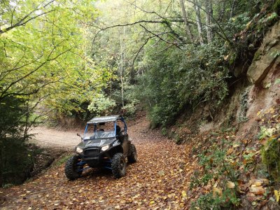 Private Zweisitzer-Buggy-Route Zentralkatalonien 1,5 Std