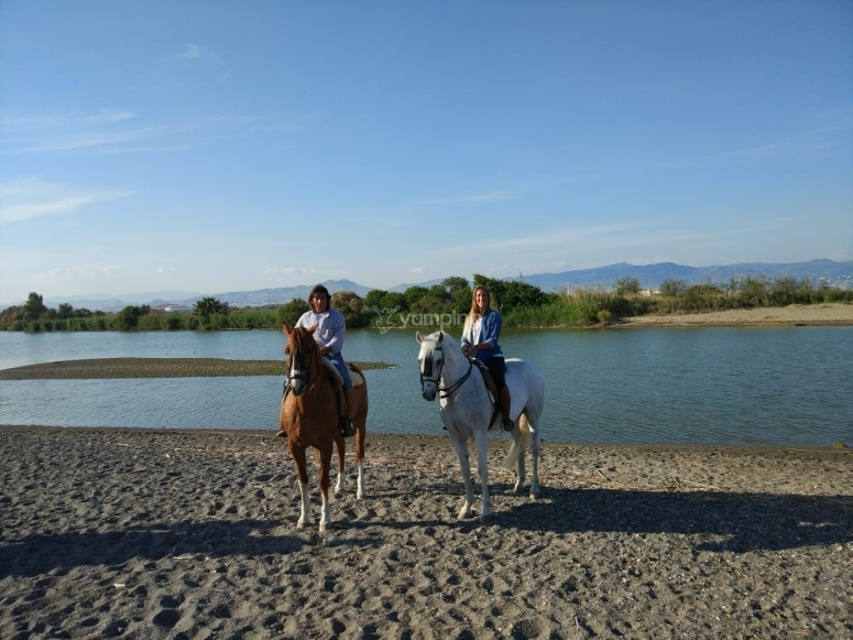  Horseback riding 