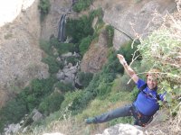  Ponte tibetana na via ferrata