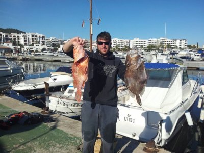 Bottom fishing in Ibiza, 8 hours in high season