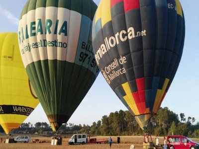 Vuelo aventura en globo al atardecer Mallorca