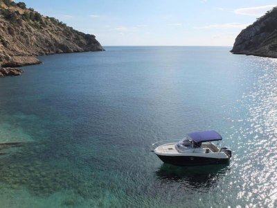 Despedida en barco en Ibiza 8 horas temporada alta