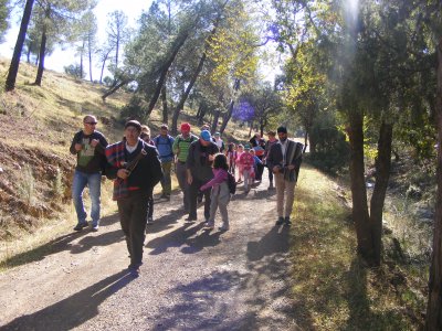 Rota de Los Bandoleros de caminhada dramatizada