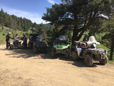 Tour en quad biplaza por Grandvalira 1 hora