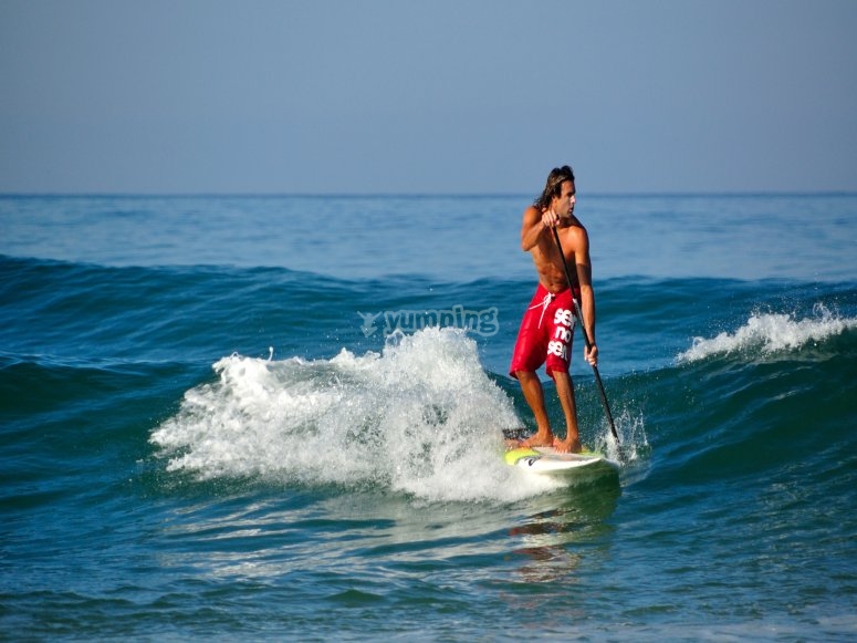 Alquiler mega paddle surf en Valencia 8personas 1h desde 100€