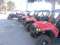  Rote Buggys in Almería 