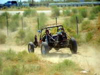 Acelerando en el buggy