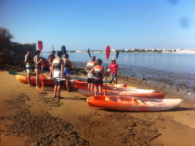 Rota de caiaque pelos pântanos Isla Cristina 3 horas