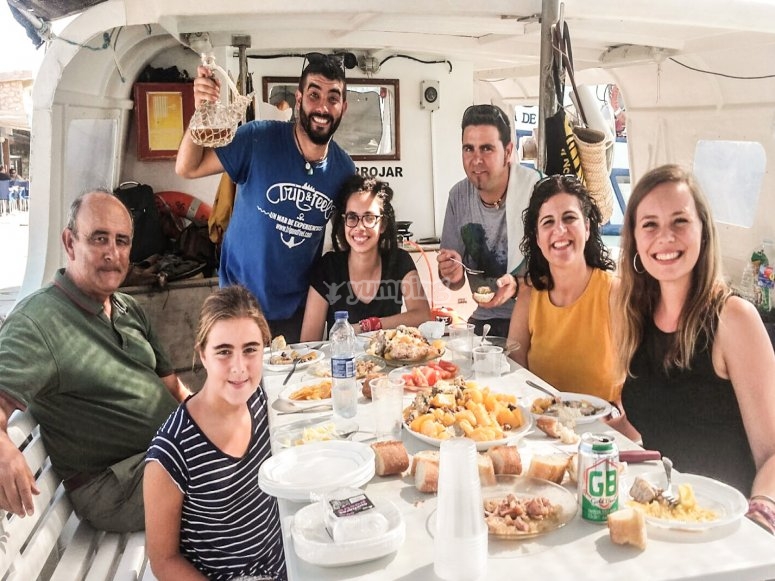 Degustación marinera en Peñíscola
