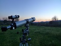 Orientación, observación de estrellas