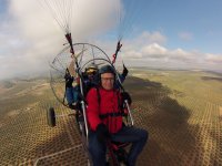  Un selfie dal paramotore 