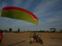 Despegando en paratrike