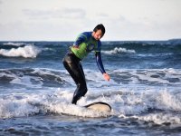  In sessione di surf completo 