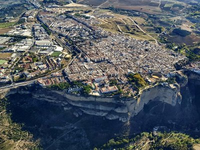 Volar en paratrike en Ronda 30 minutos con fotos