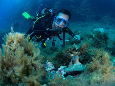 Immersion in Mallorca Marine Reserve with equipment