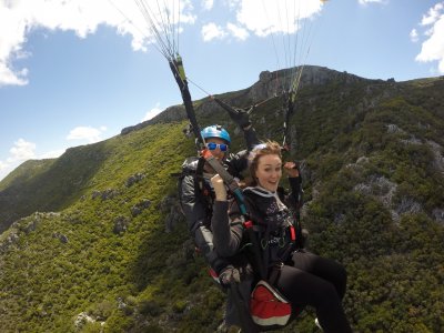 Volar en paratrike en los Pueblos Blancos y fotos