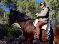  Enjoying horseback riding in Valencia 