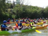 Compartiendo expedicion en kayak