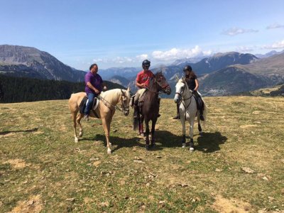 Scenic horseback route in Montseny 1 hour