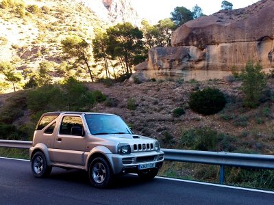 Escursione in 4x4 Valle Guadalhorce 6 ore bambini