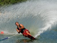 Glissez dans l'eau 