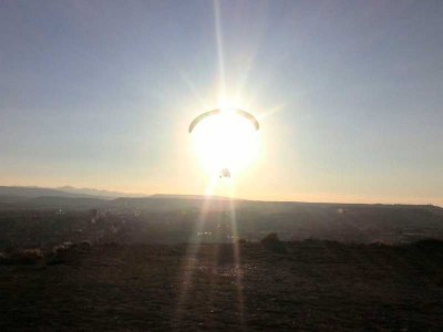 20 min paratrike flight with video in Logroño