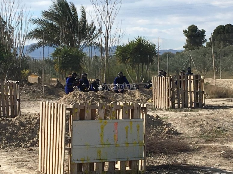 Paintball para niños en Murcia 50 bolas desde 12€