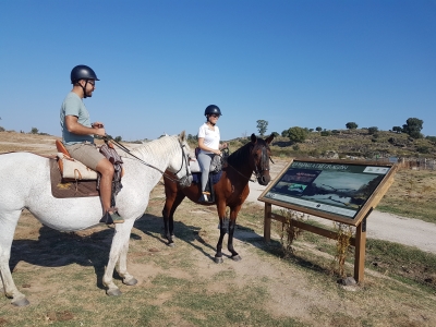 Ruta a caballo de Juego de Tronos en Los Barruecos