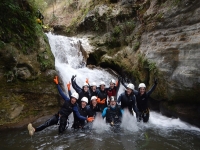  Event celebration with canyoning 