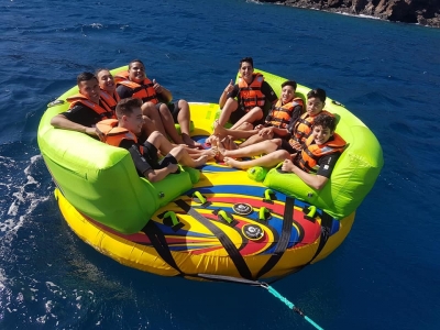 Donuts boat en Lanzarote durante 15 minutos