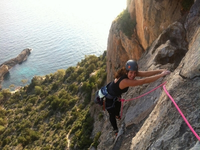 Cours d'escalade express à Ibiza 2 heures