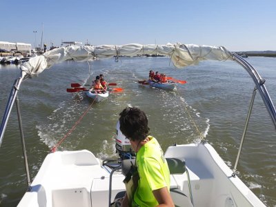 Alquiler barco Voraz 450 en Islantilla, 2 horas