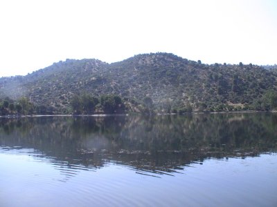 Route de Berrea dans la Sierra de Andújar