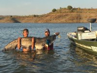 Jornada de pesca de siluro en Alcántara