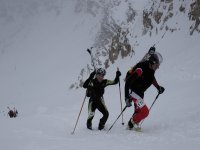  Walking through the snow 