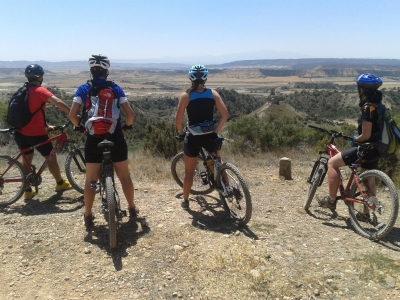 Excursion en VTT à travers la Sierra de Huesca