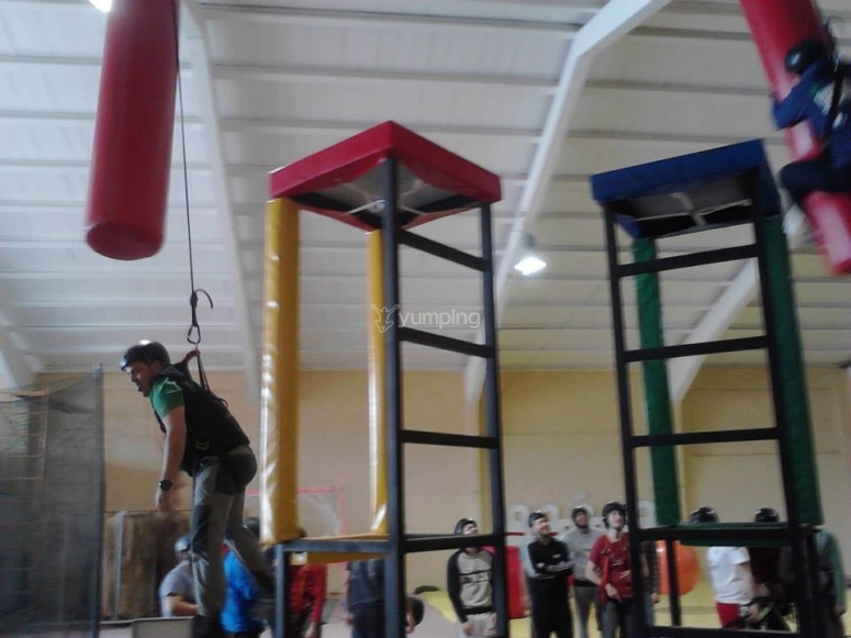 Hanging the harness