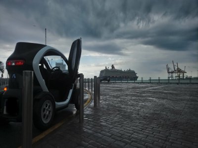 Electric car tour of Malaga 3h and 30 min