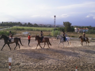Aprender a montar a caballo en El Altet 30 min