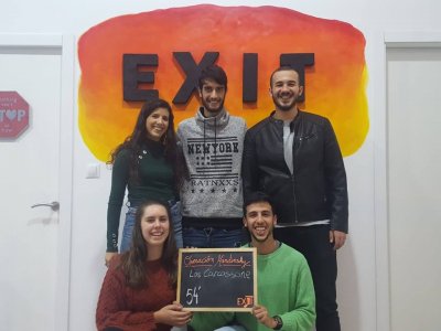 Sesión golfa de escape room Op. Kandisky en Málaga