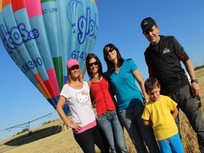 Vuelo en globo para niños y almuerzo en Huesca 1 h