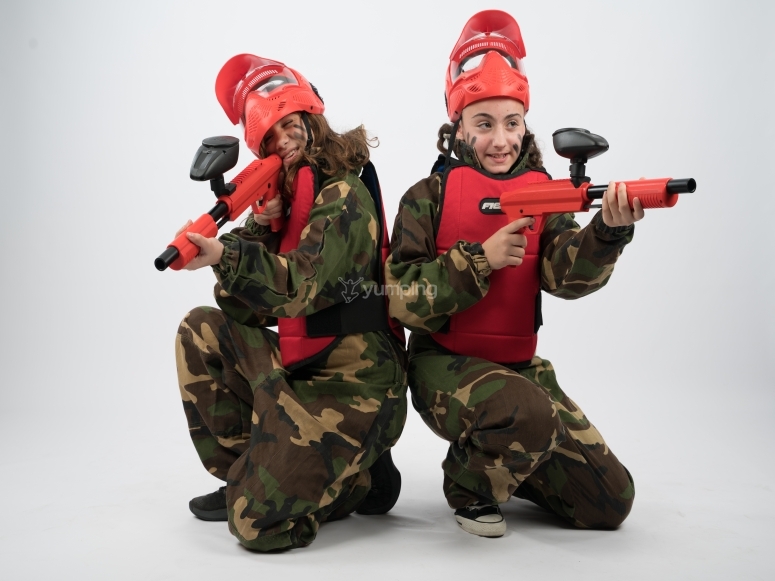 Paintball Junior Cumpleaños y merienda Almeria desde 20€