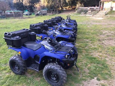 Salida en quad 1 o 2 personas Montnegre 2 horas