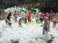  Festa de espuma 