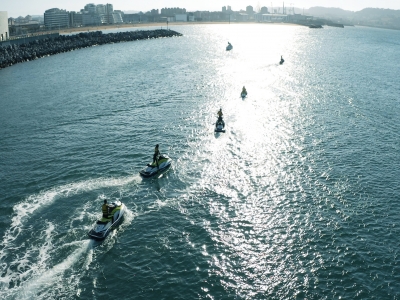 Paseo en moto de agua en Gijón 30 minutos