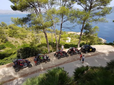 Ruta en buggy biplaza norte de Mallorca 4 horas