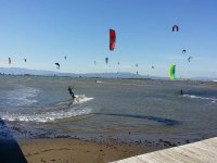  Kitesurfen in Playa del Trabucador