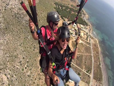 Vuelo en Parapente en Costa Valencia y vídeo 30min