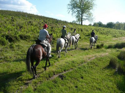 2 h. de ruta a caballo desde Begur