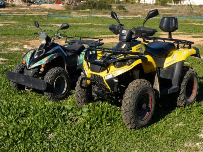 Quads biplaza para ruta off road en Torrevieja desde 130€